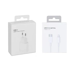 Cargador Carga Rápida 20w Iphone 14 Plus + Cable