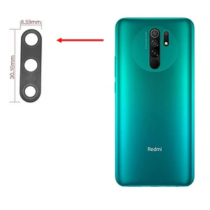 Mica Lente Cámara Trasera Xiaomi Redmi 9