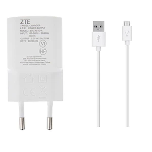 Cargador Original ZTE + Cable Micro USB Genuino 1.0A