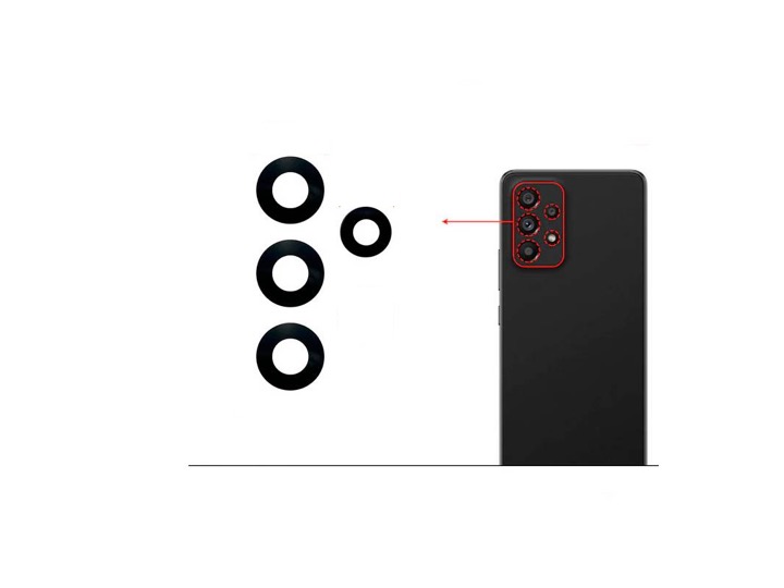 Mica Lente Camara Trasera Samsung Galaxy A33 2