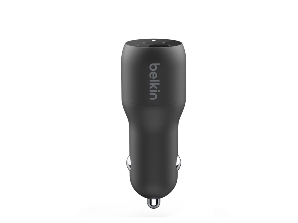 Cargador de Auto Original Belkin Doble Puerto BoostCharge 24W 4
