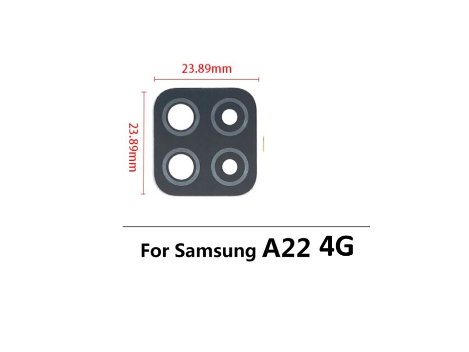 Mica Cámara Trasera Samsung Galaxy A22 4G 2