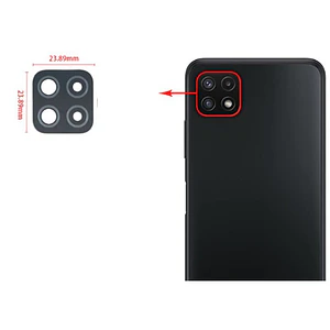 Mica Lente Cámara Trasera Samsung Galaxy A22 4G Repuesto