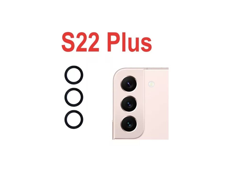 Lente Cámara Trasera Samsung Galaxy S22 Plus 2
