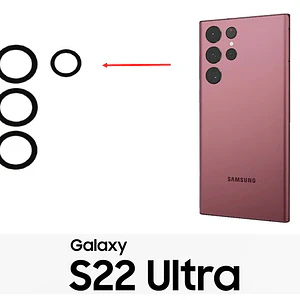 Lente Cámara Trasera Samsung Galaxy S22 Ultra