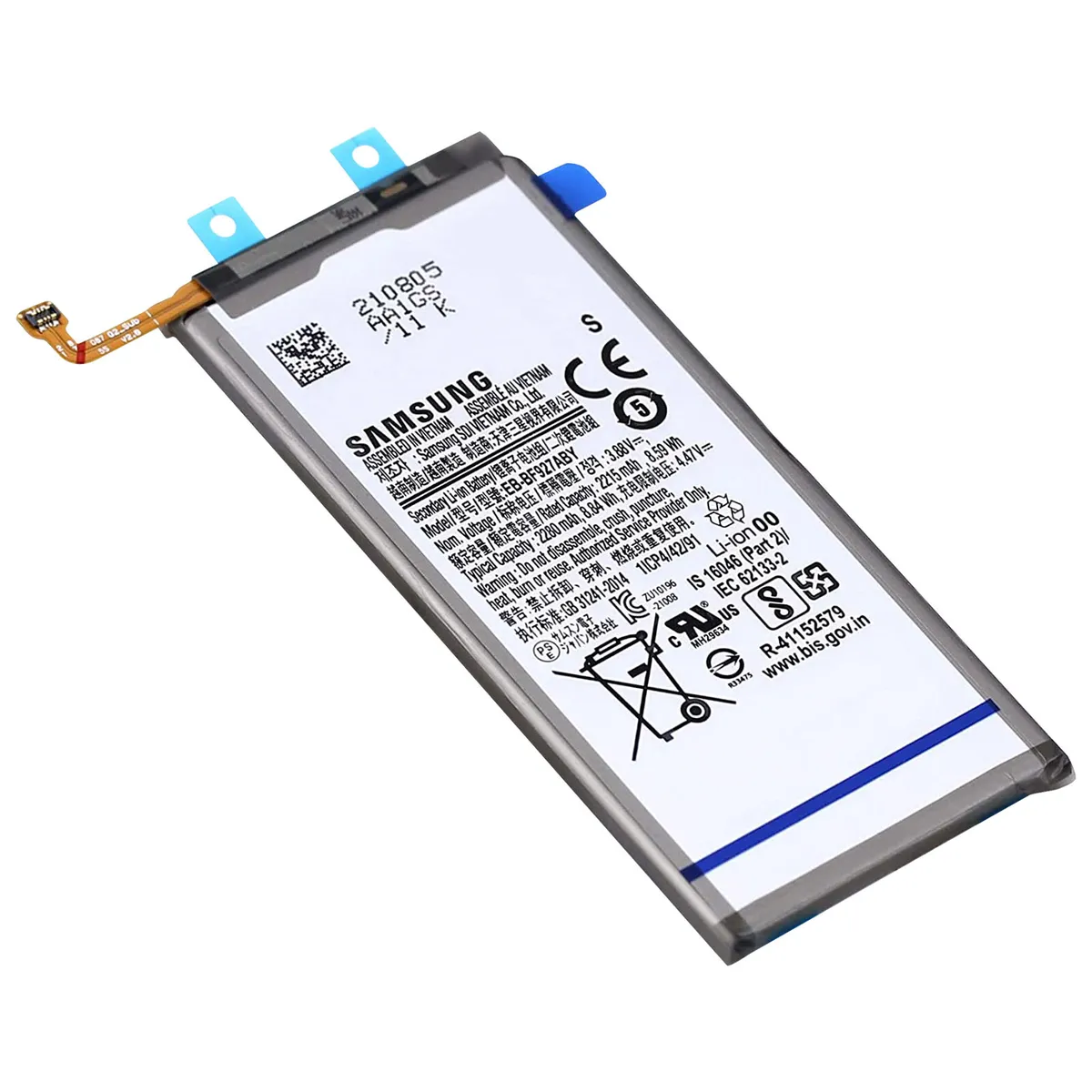 Bateria Original Samsung Galaxy Z Fold 3 2280 Mah 1
