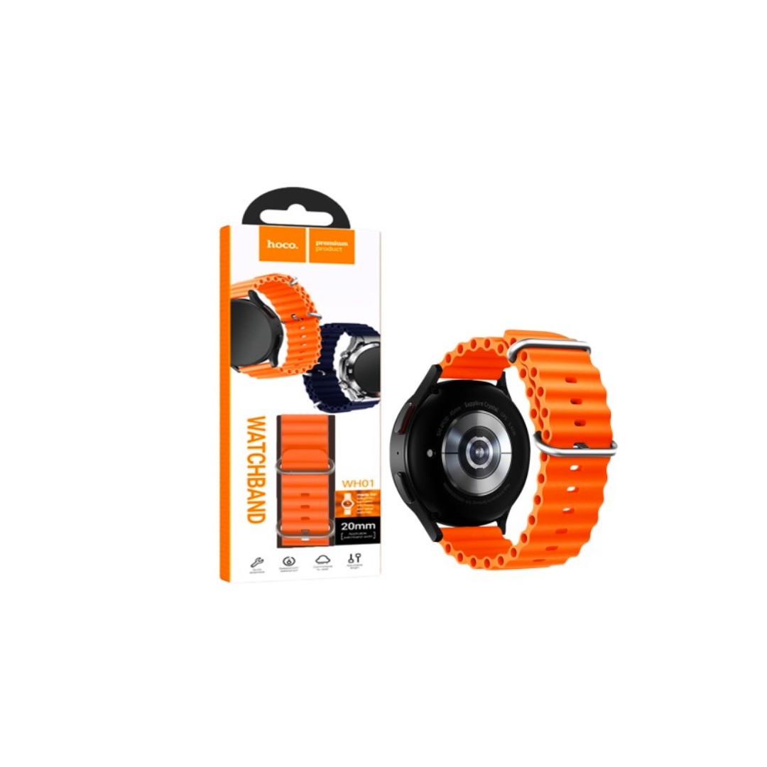 Correa Silicona Hoco Para Smartwatch 22mm 4