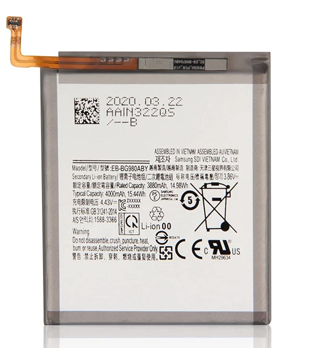 Bateria Para Samsung Galaxy S20 G980 4000 Mah 1