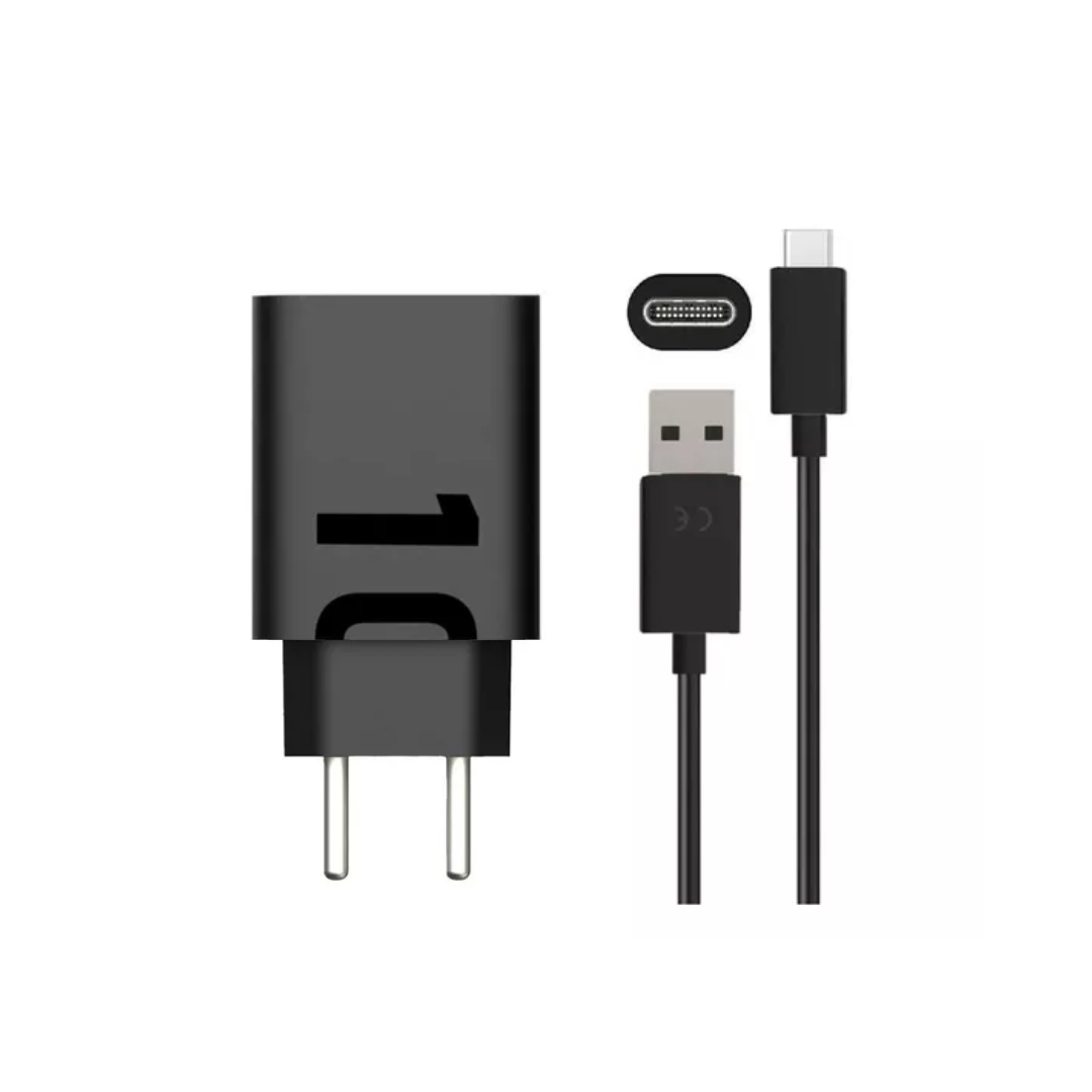 Cargador Original  Motorola 10w + Cable Tipo C 1