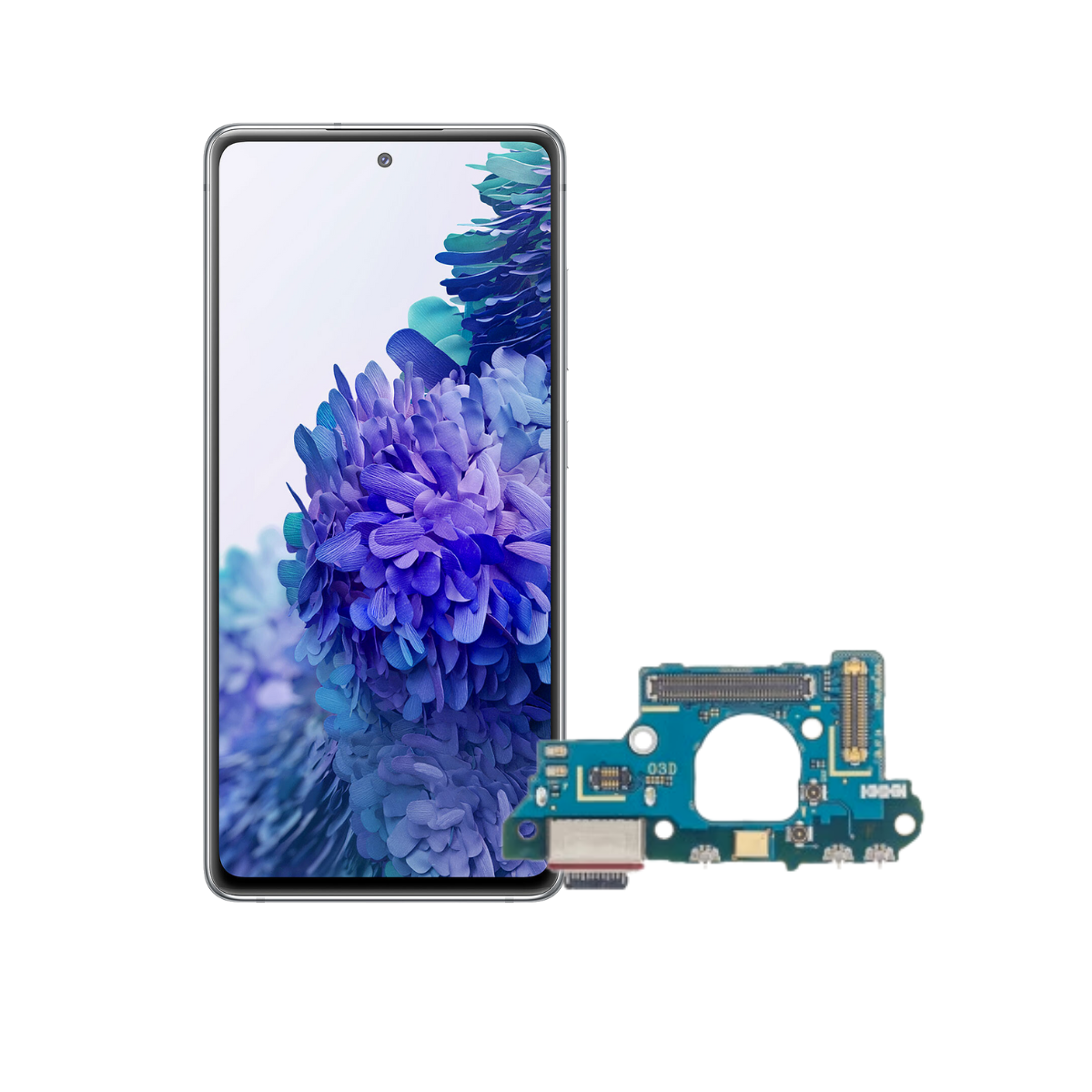 Flex Carga Samsung Galaxy S20 FE 4G G780 Modelo 03D 1