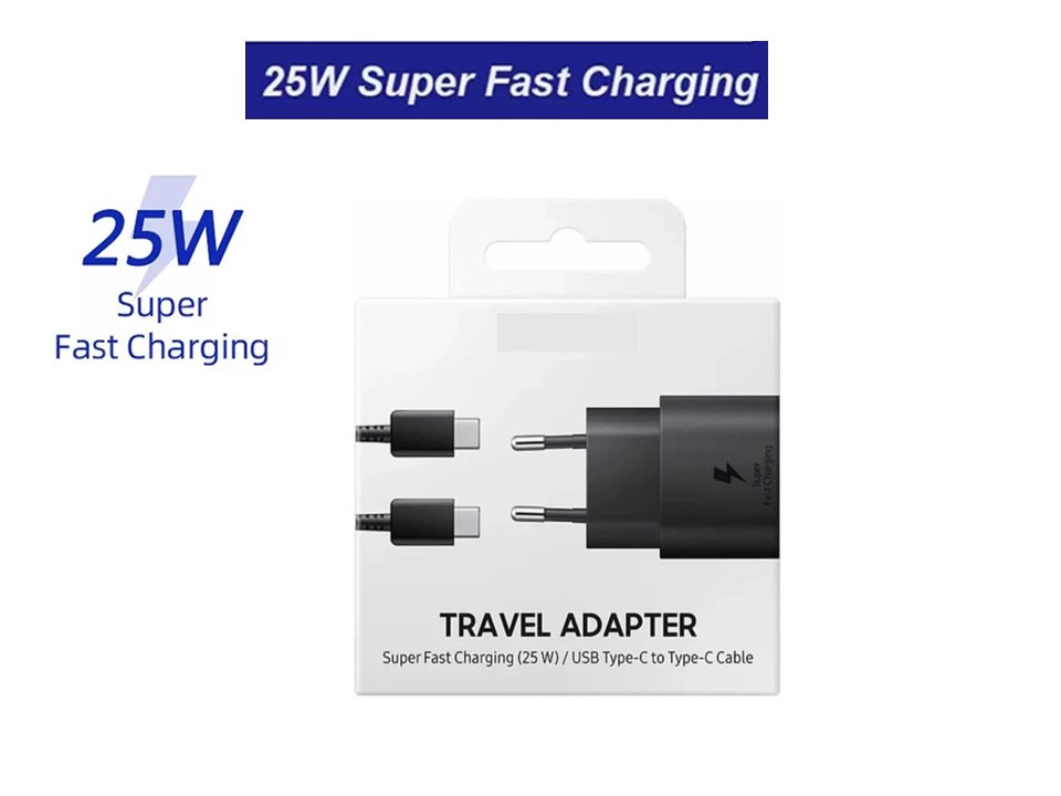 Cargador Super Carga Rápida 25W Samsung Galaxy S20 Ultra + Cable C 3