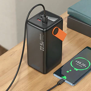 Power Bank Portátil Carga Rápida 22.5w 60000 Mah Recsri