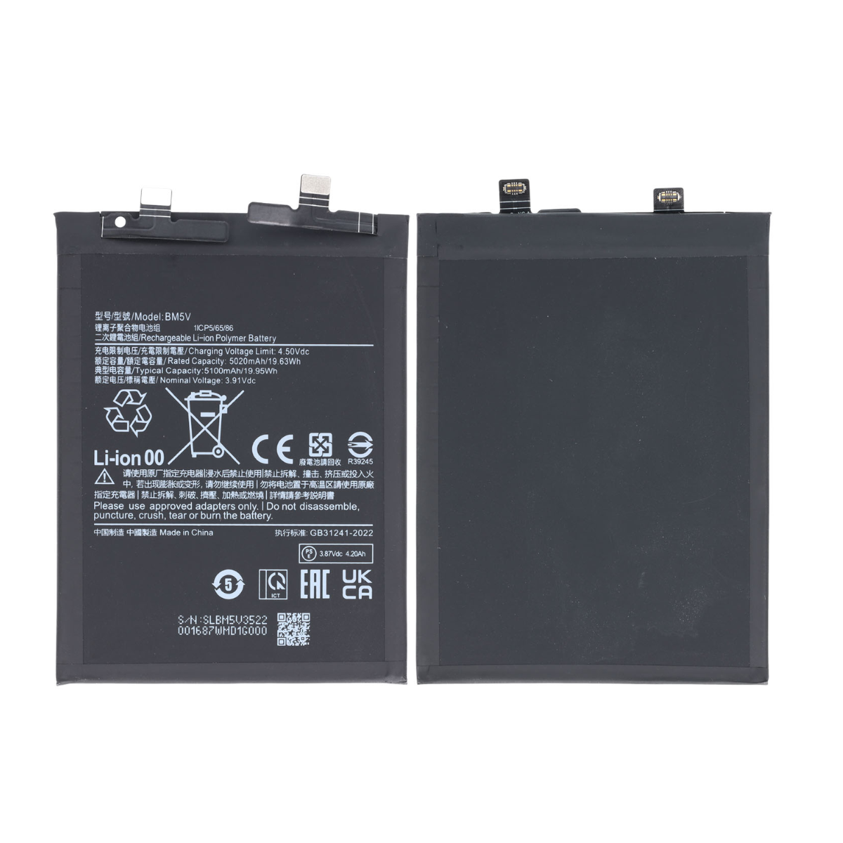 Bateria Compatible Xiaomi Redmi Note 13 Pro 5g Bm5v 5100 Mah 2