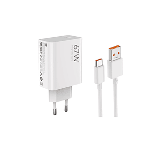 Cargador Original Xiaomi Mi Turbo Charger 67W + Cable Tipo C