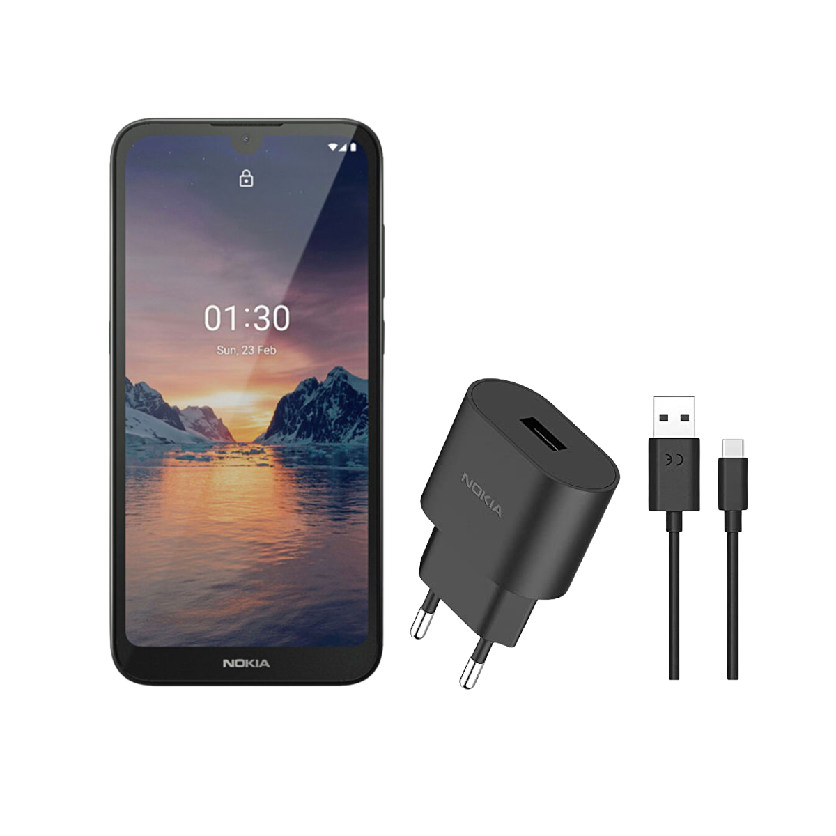 Cargador Original Nokia 10W AD-10WE + Cable Tipo C 5