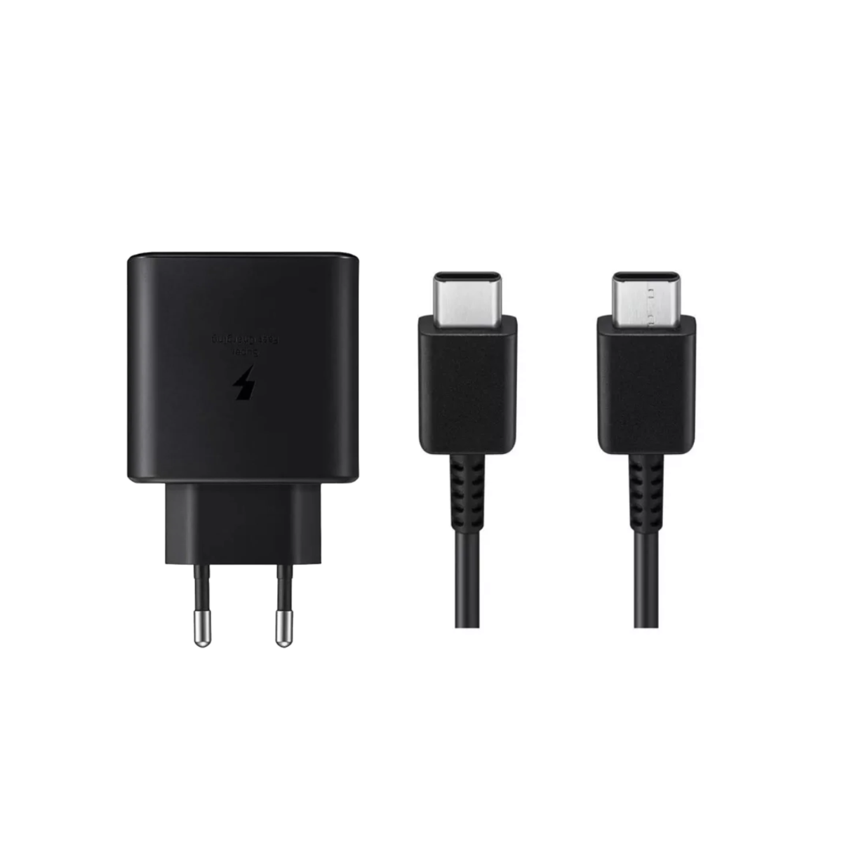 Cargador Super Carga Rápida 45W Samsung Galaxy + Cable C 1