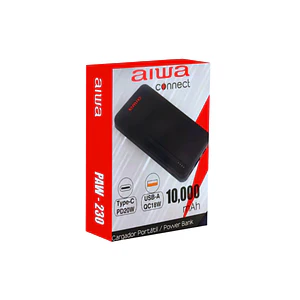 Power Bank Original Aiwa Carga Rápida 10000 mAh