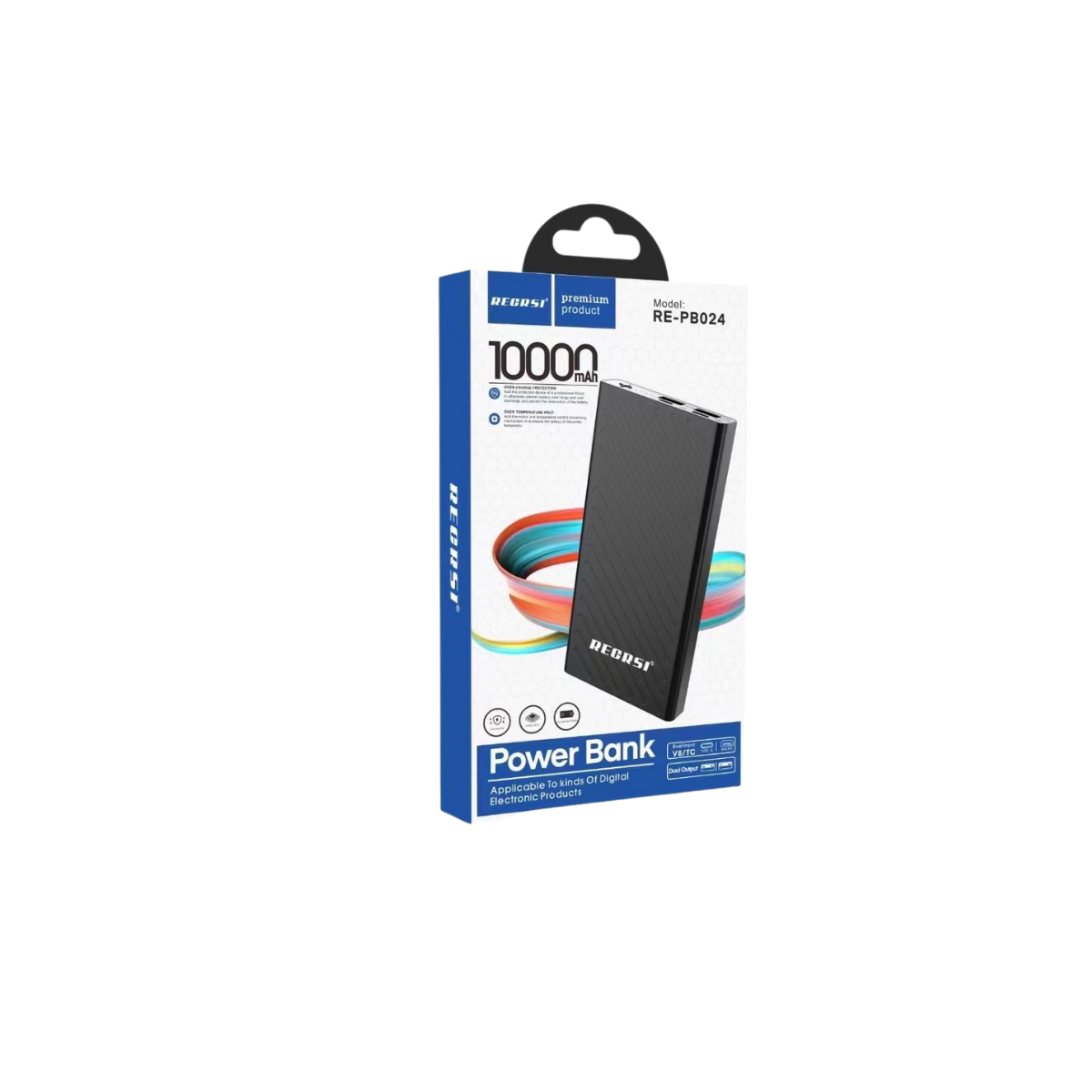 Power Bank Portátil Recrsi 10000 mAh 2