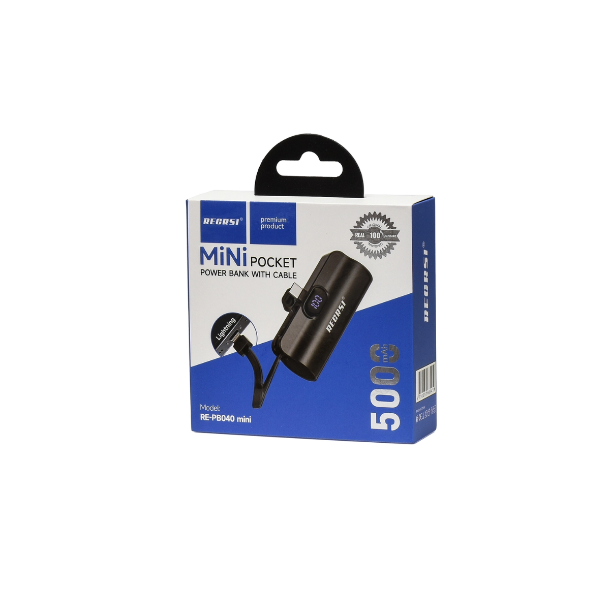 Power Bank Portátil Mini Pocket Liviana 5000 mAh 2