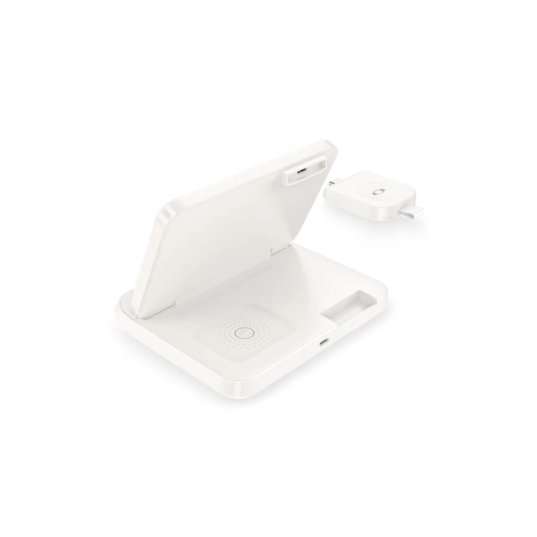 Cargador Inalambrico Pleglable 3 en 1 Hoco CQ7 6