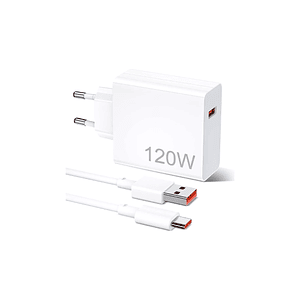 Cargador Original Xiaomi 120W MDY-14-EE + Cable Tipo C