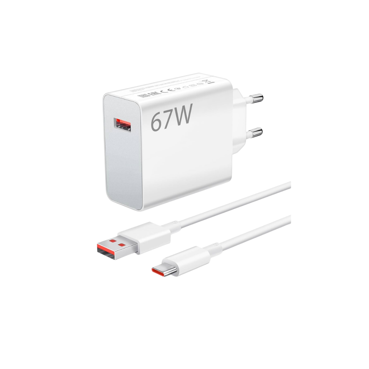 Cargador Original Xiaomi 67W MDY-12-EH + Cable Tipo C 4