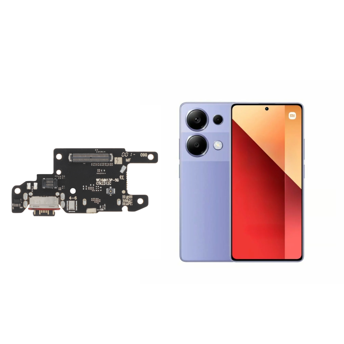Flex Carga Xiaomi Redmi Note 13 Pro 5G 4