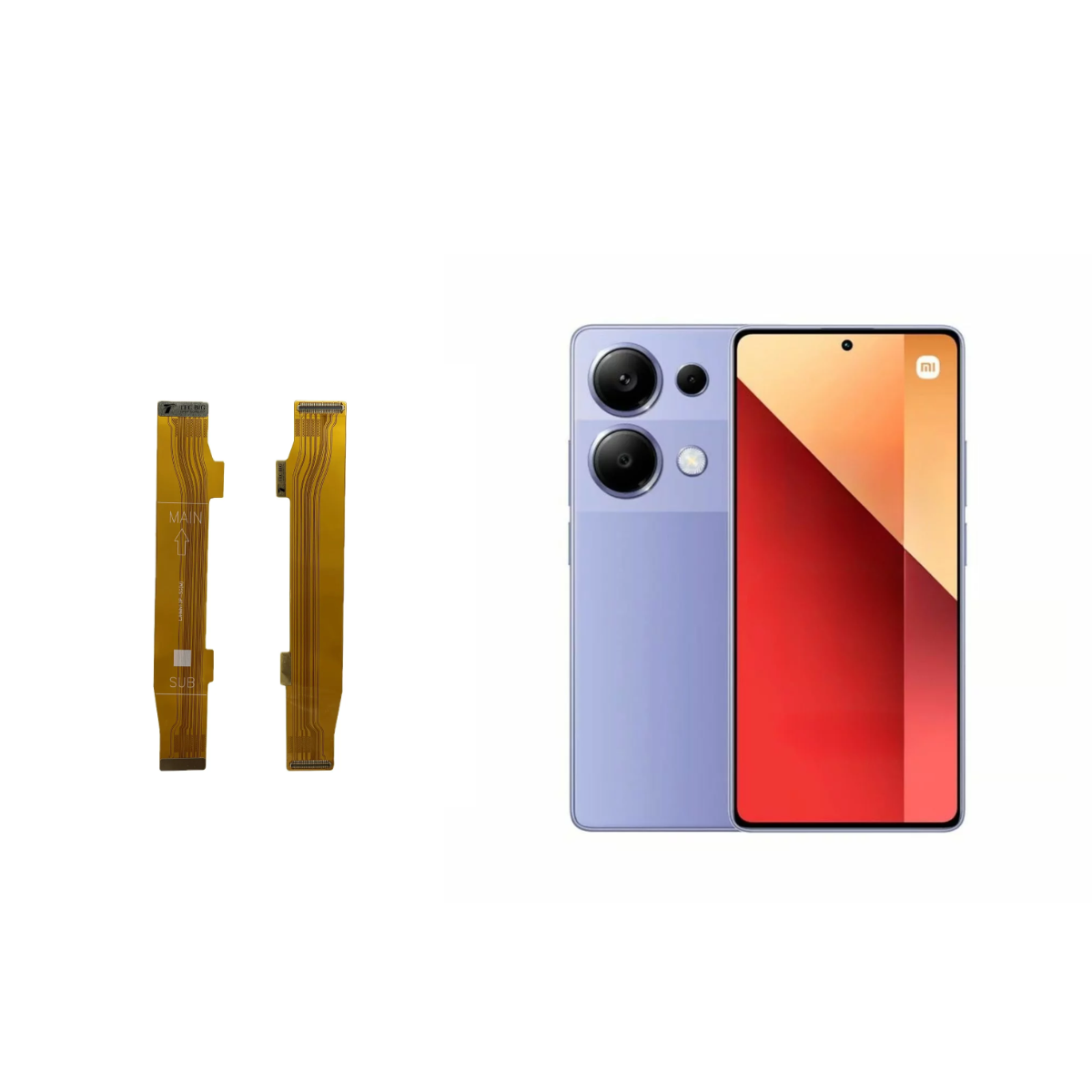 Flex Main Board Xiaomi Redmi Note 13 pro 5g 4