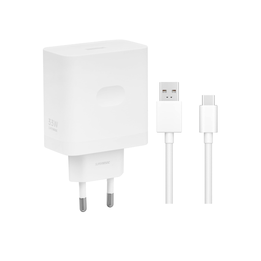 Cargador Original Supervooc 33w + Cable Tipo C 1