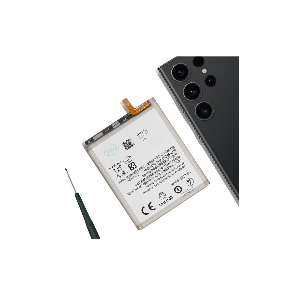 Bateria Para Samsung Galaxy S23 Ultra 5000 Mah 3