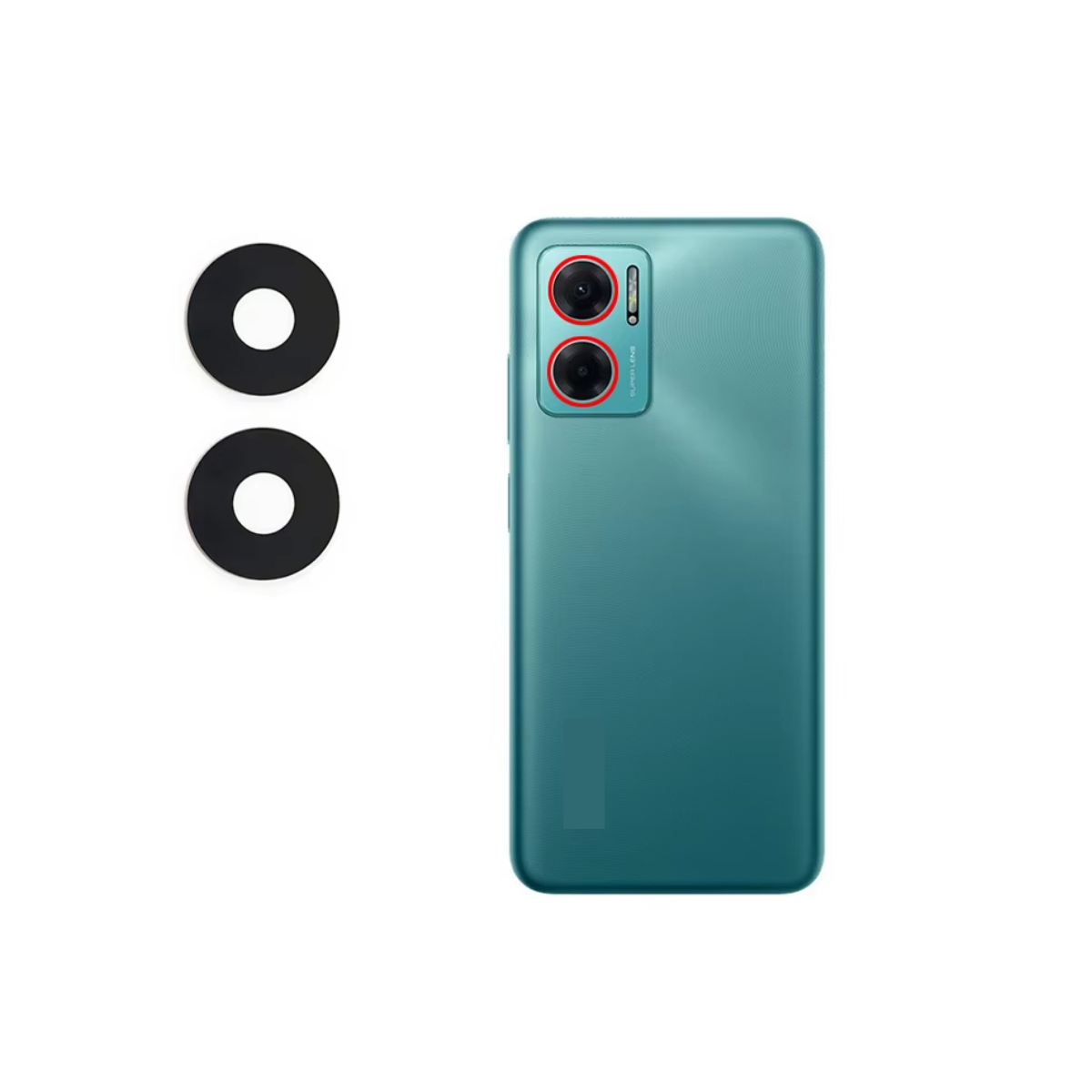 Mica Lente Cámara Trasera Xiaomi Redmi 10 5G 2