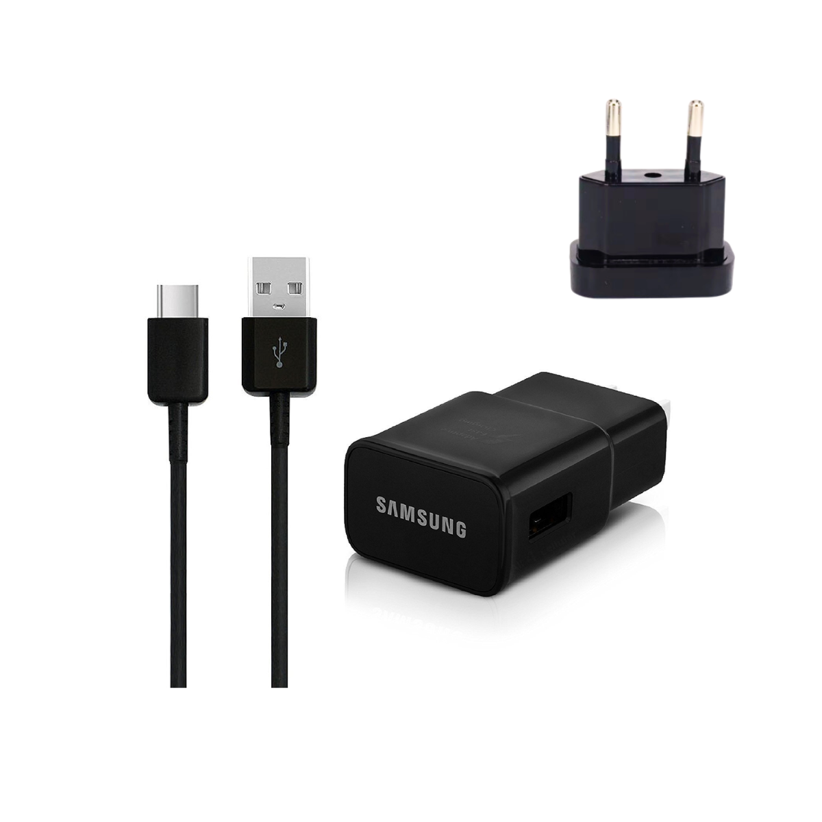 Cargador Original Carga Rápida 15w Samsung Galaxy + Cable C 5