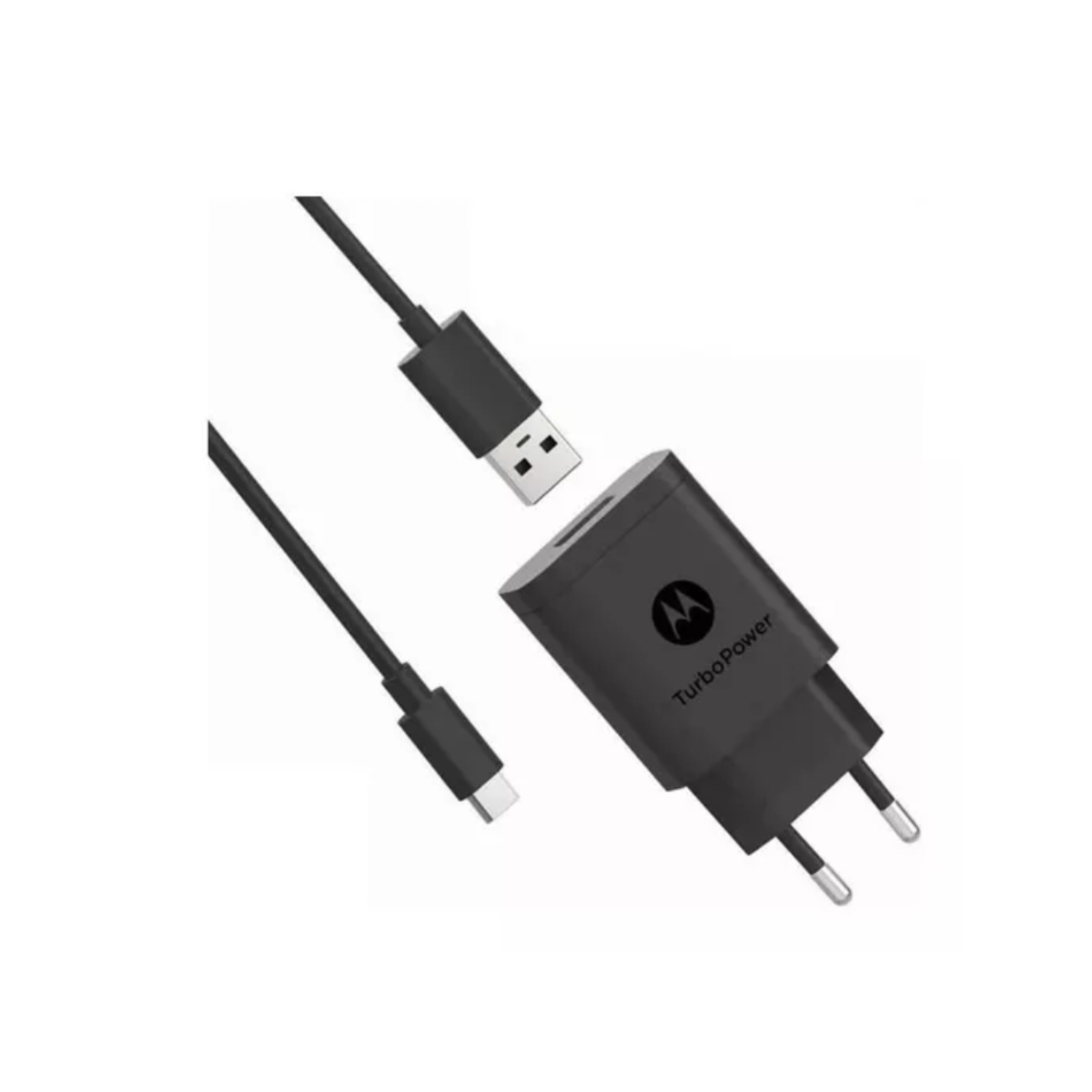 Cargador Original Turbo Power Motorola 18W + Cable Tipo C 1