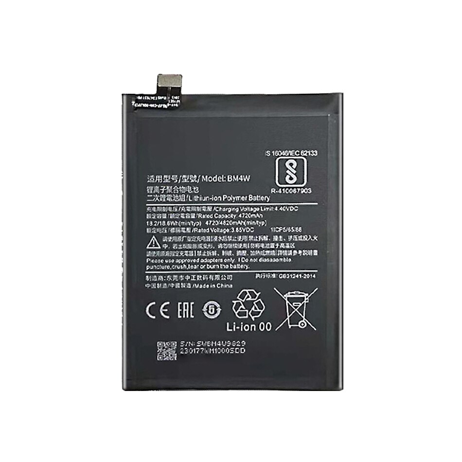 Bateria Original Xiaomi MI 10T Lite 5G Modelo BM4W 1