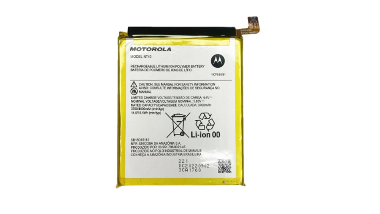 Bateria Original Motorola E20 NT40 Genuina 1