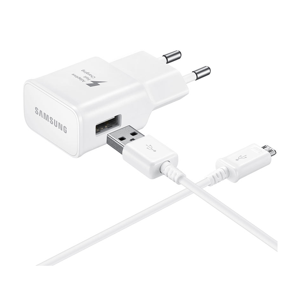 Cargador Samsung Galaxy Grand 2 + Cable Micro USB 1