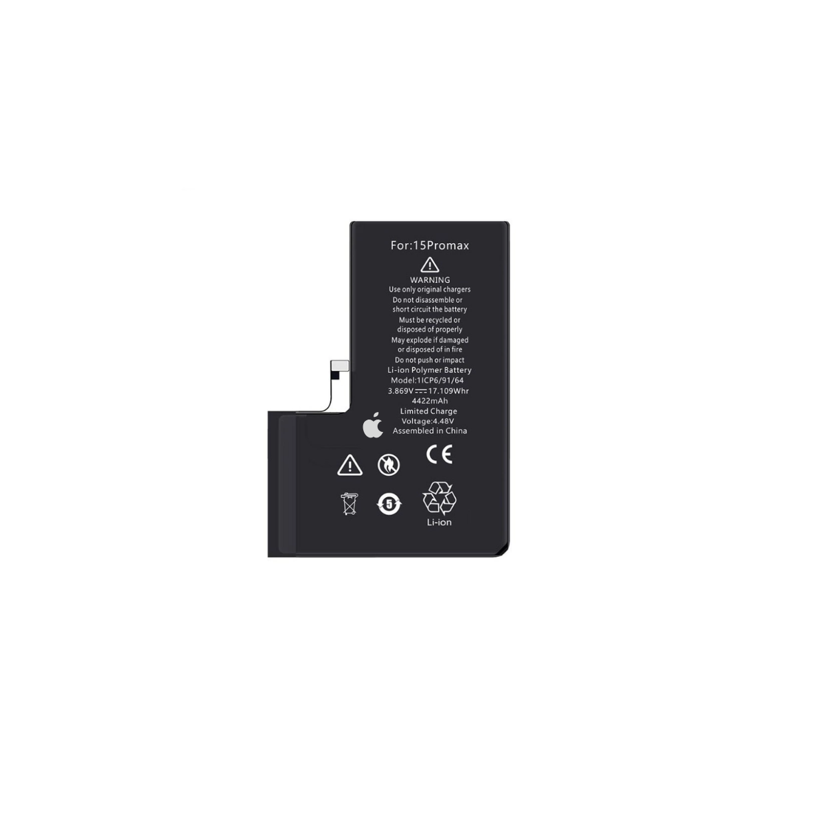 Bateria Original Apple Iphone 15 Pro Max 4422 Mah 4