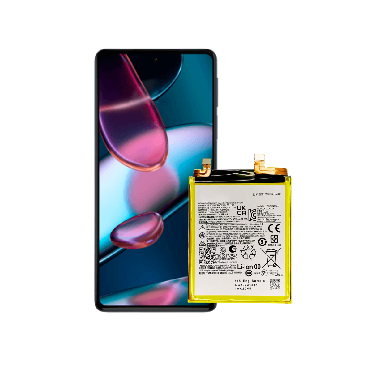 Batería Compatible Motorola Edge 30 Pro 5G NA50 4800 Mah 1