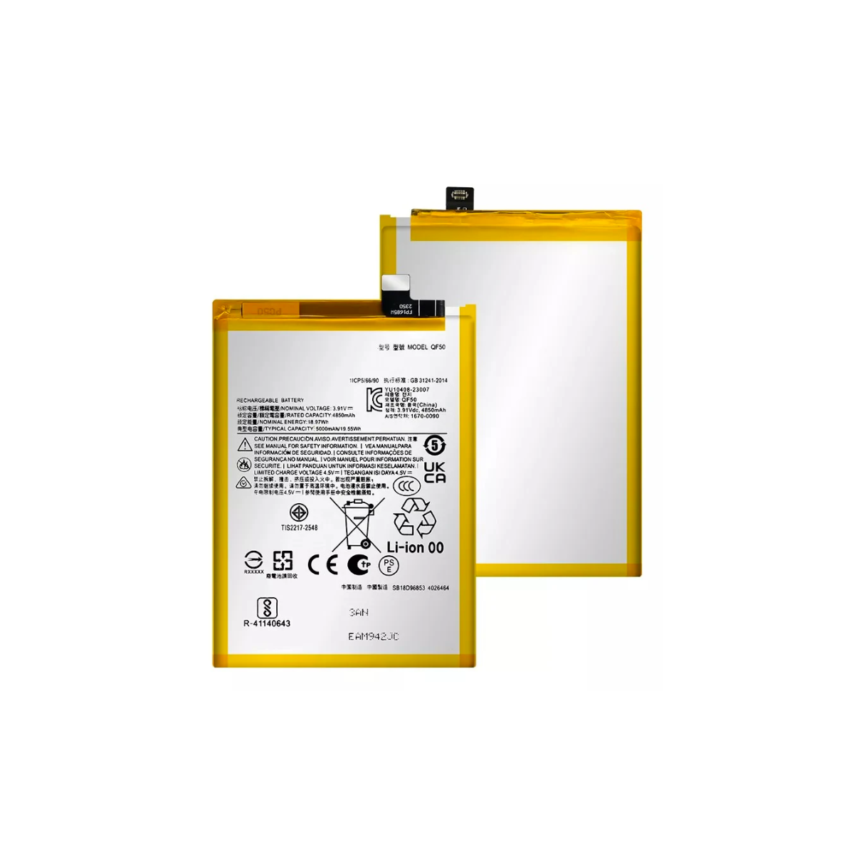 Batería Compatible Motorola G04 - G04S QF50 5000 Mah 6