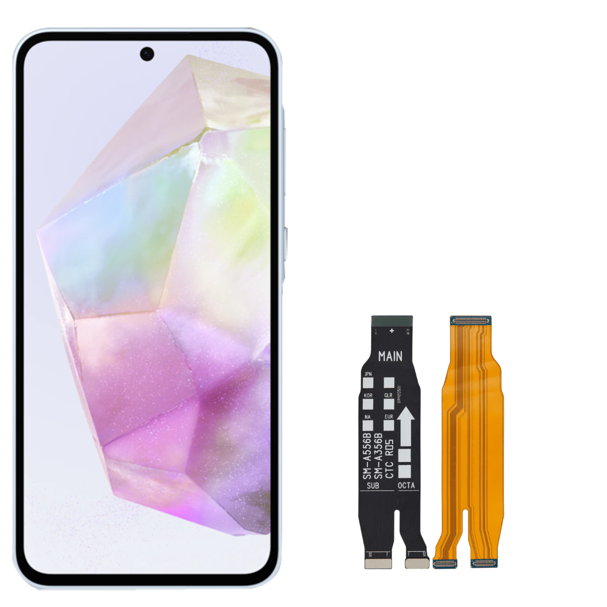 Flex Mainboard Compatible Con Samsung Galaxy A55 5g Repuesto 1