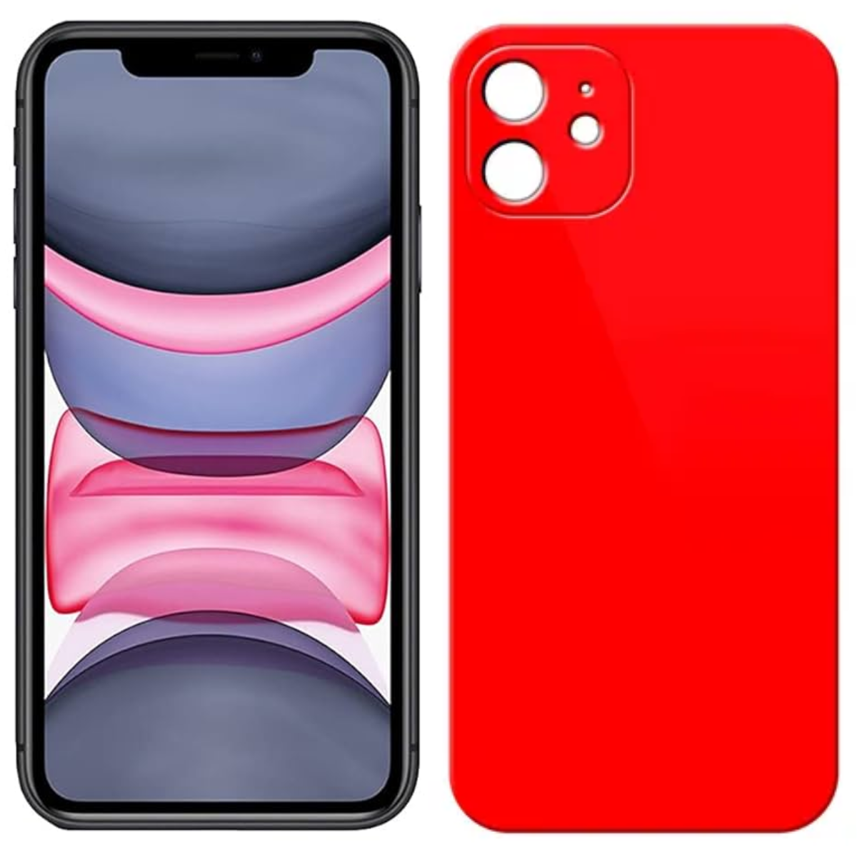 Tapa Trasera Compatible Con iPhone 11 Repuesto 1