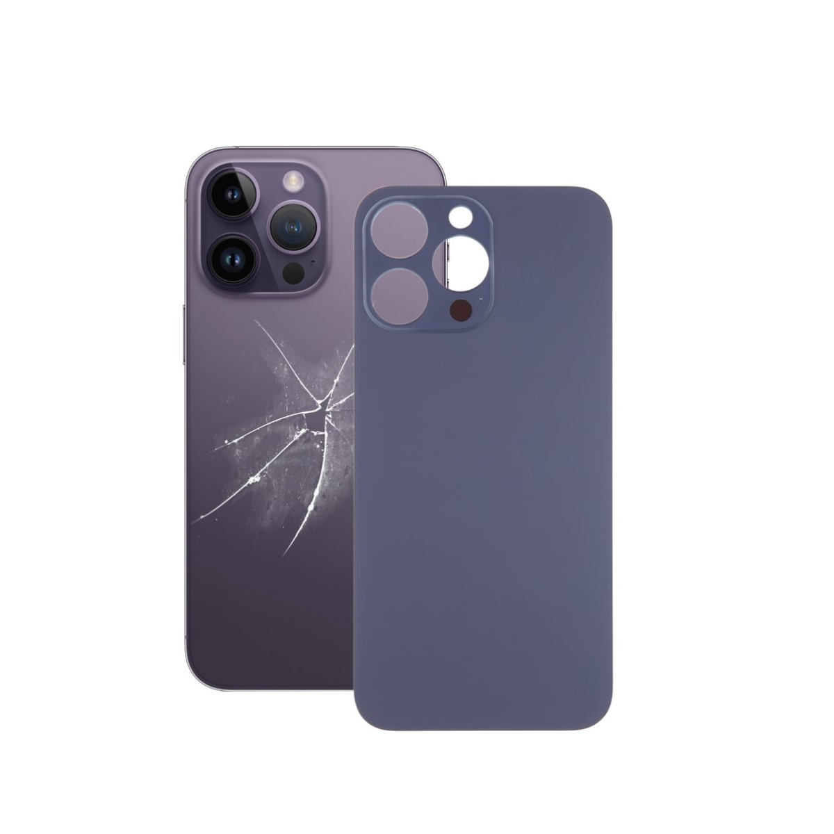 Tapa Trasera Compatible Con iPhone 14 Pro Repuesto 4