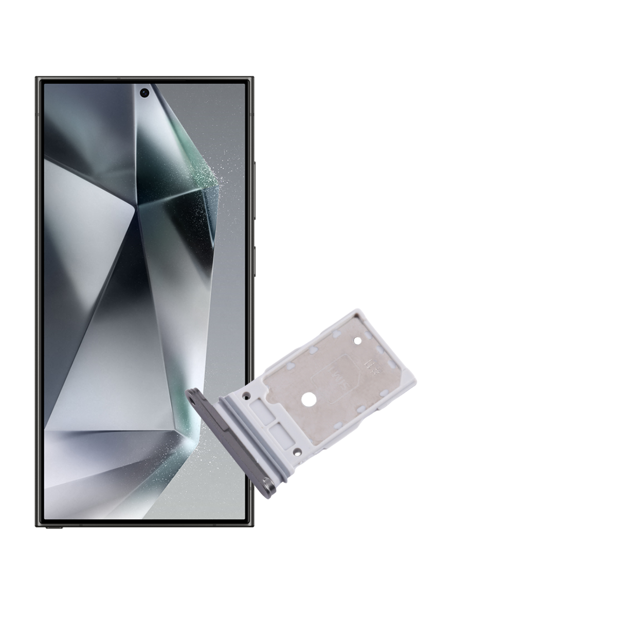 Bandeja Porta Sim Compatible Con Samsung Galaxy S24 Ultra 5g 2