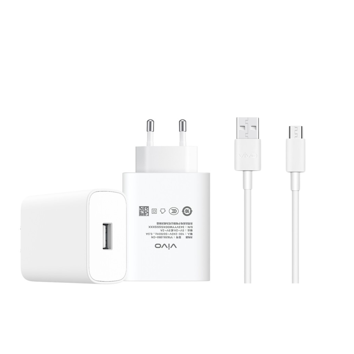 Cargador Original Carga Rápida Vivo 18W + Cable C 1