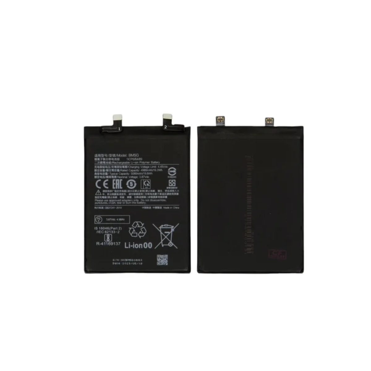 Bateria Para Xiaomi Poco X4 GT Modelo BM5G 5080 Mah 5