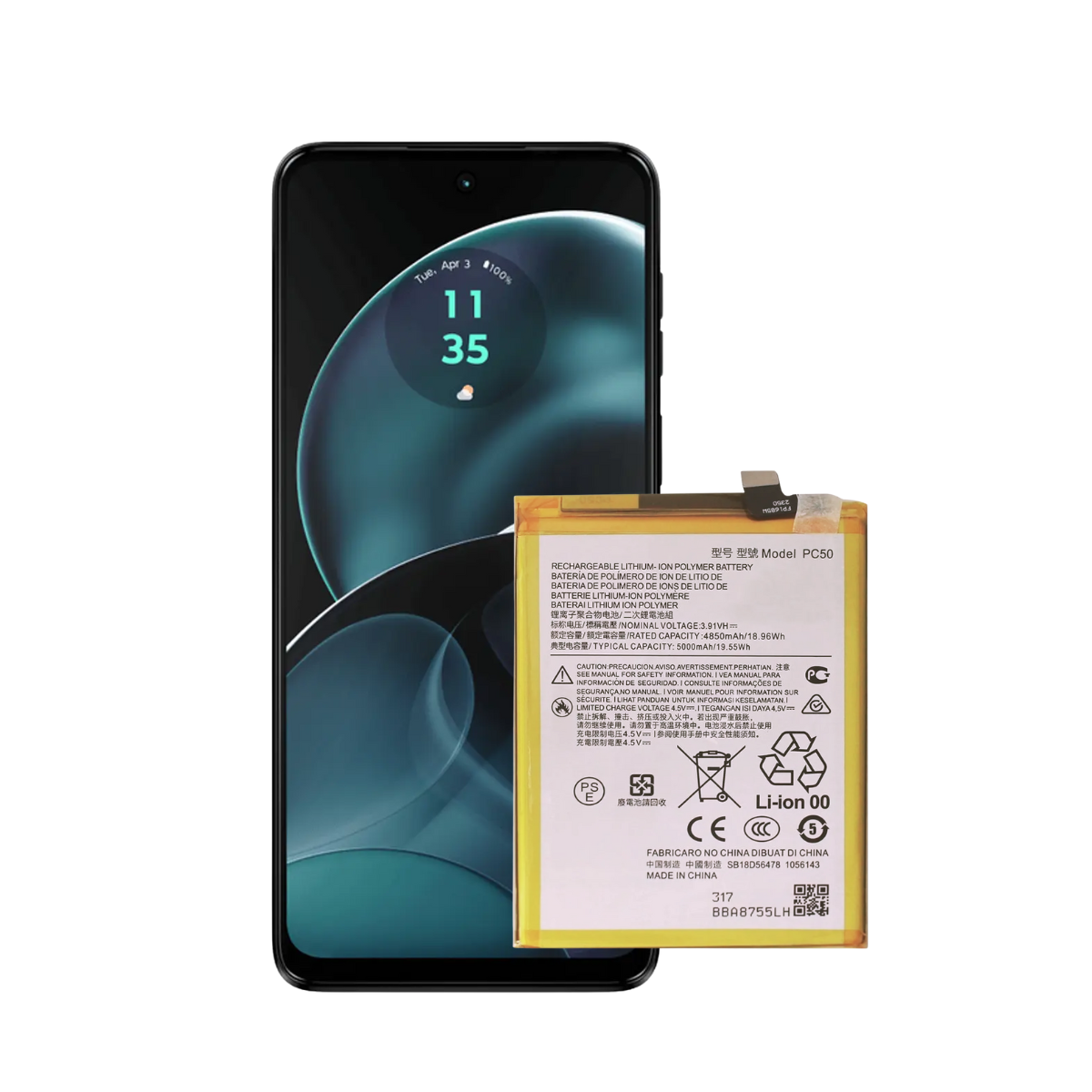 Batería Para Motorola G14 - G54 Modelo PC50 5000 Mah 1