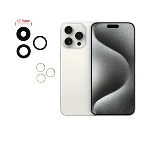 Lente Cámara Trasera Para iPhone 15 Pro Max Repuesto