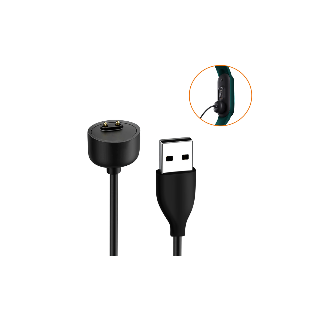 Cable Cargador Mangético Amazfit Band 5 Repuesto 4