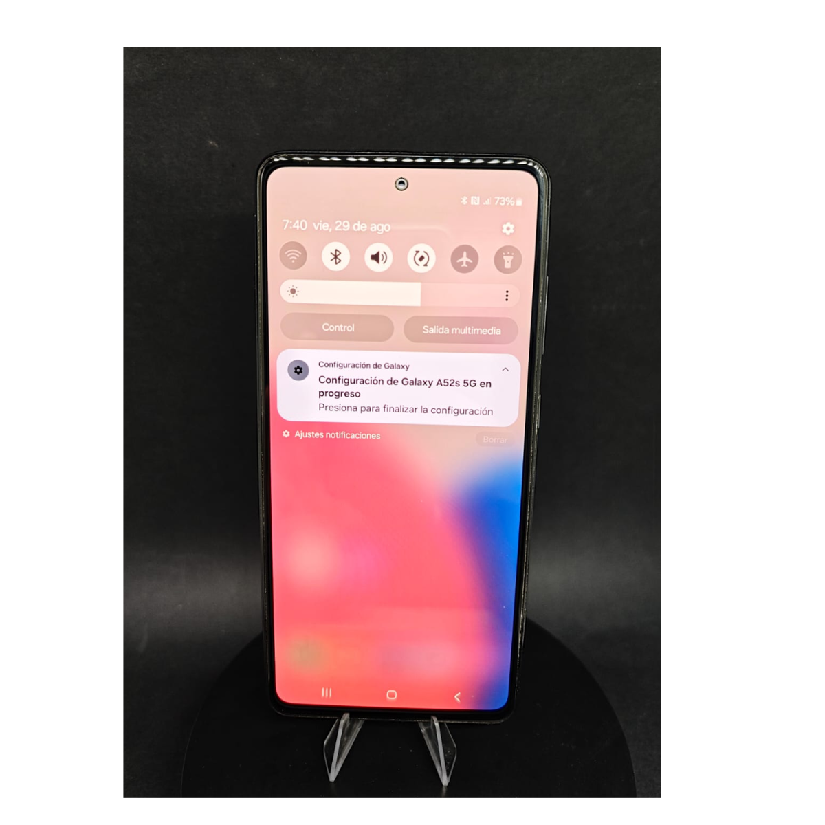 Celular Samsung Galaxy A52S 5G 128GB - 6 Rom Negro 2