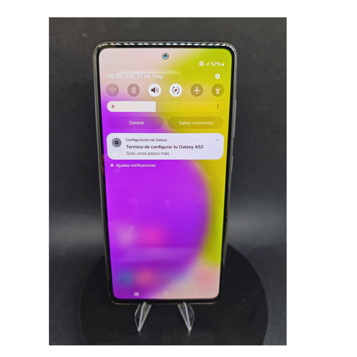 Celular Samsung Galaxy A52 128GB - 6 Rom Negro 3